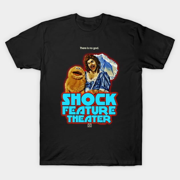 SHOCK FEATURE THEATER with Mini Coffee & Ookie T-Shirt by RobSchrab